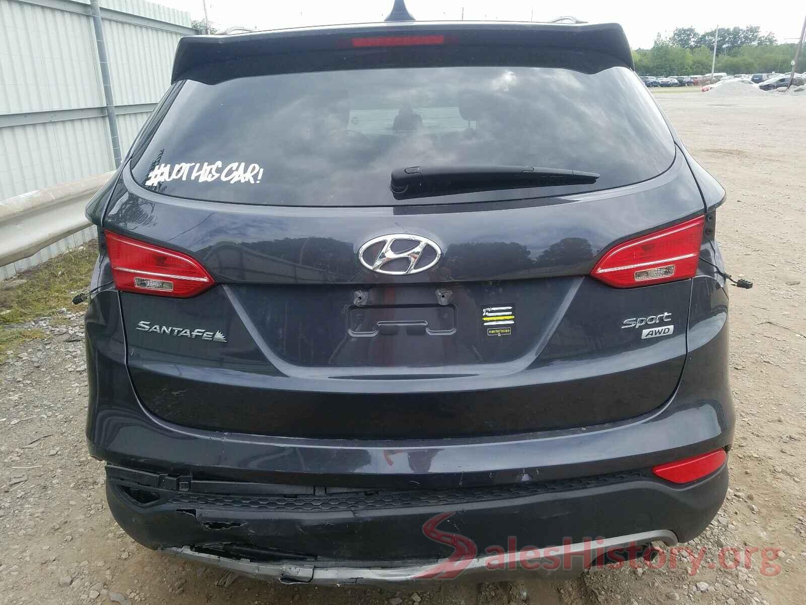 5XYZUDLB2GG334874 2016 HYUNDAI SANTA FE