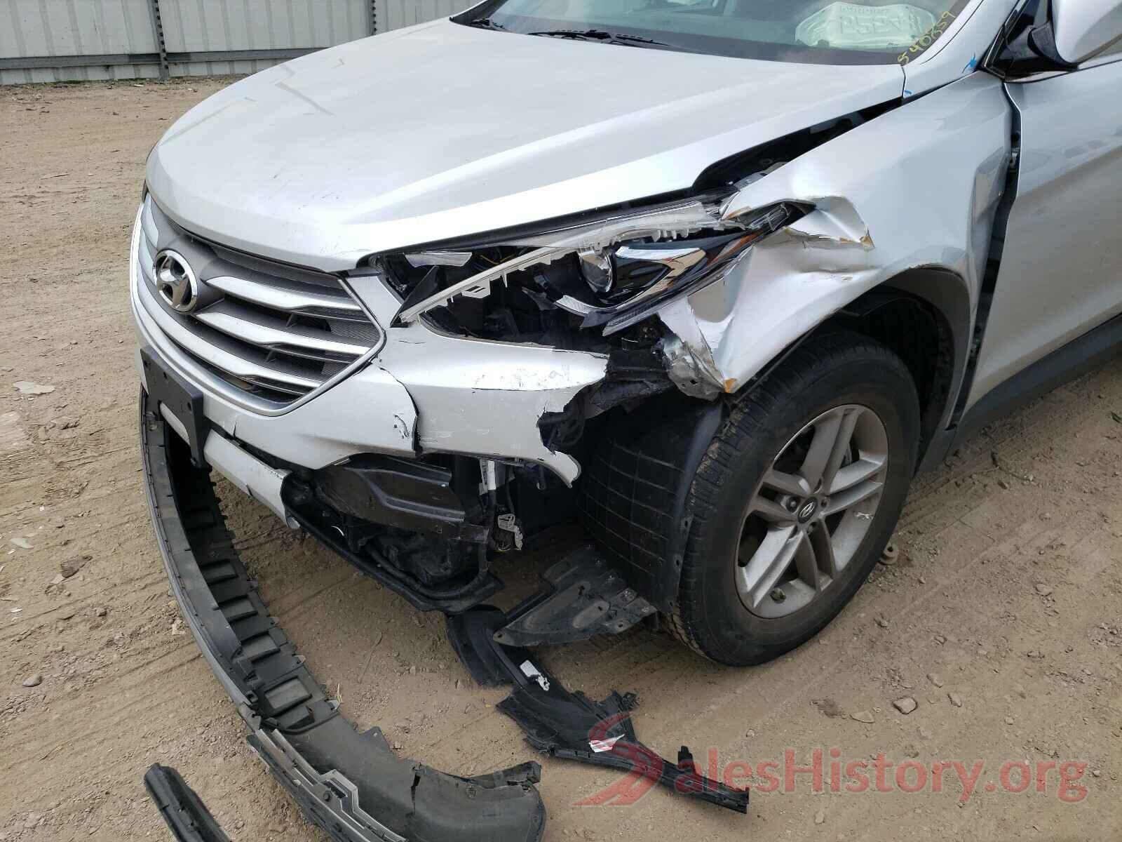 5XYZT3LB0JG540859 2018 HYUNDAI SANTA FE