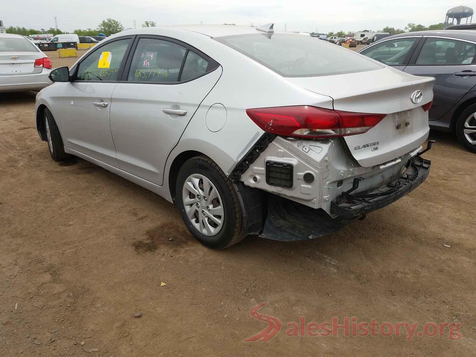 5NPD74LF2HH131692 2017 HYUNDAI ELANTRA