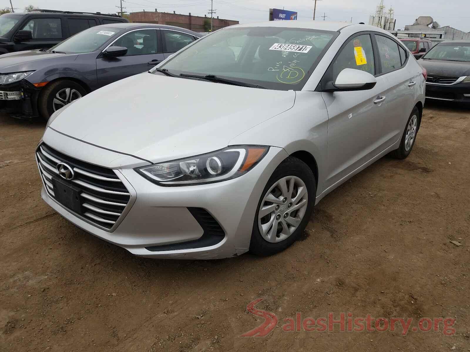 5NPD74LF2HH131692 2017 HYUNDAI ELANTRA