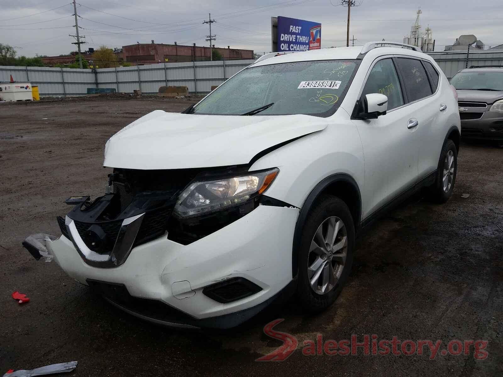 KNMAT2MV6GP713628 2016 NISSAN ROGUE