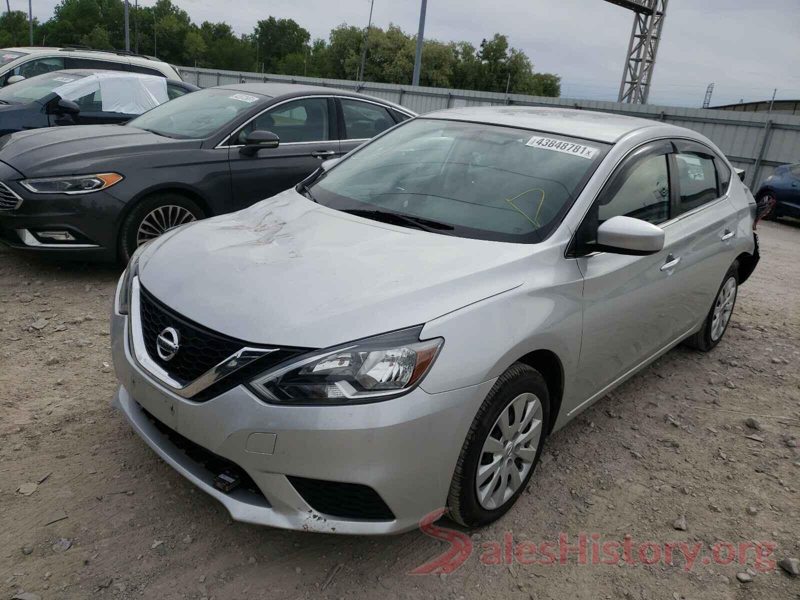 3N1AB7AP5KY321420 2019 NISSAN SENTRA