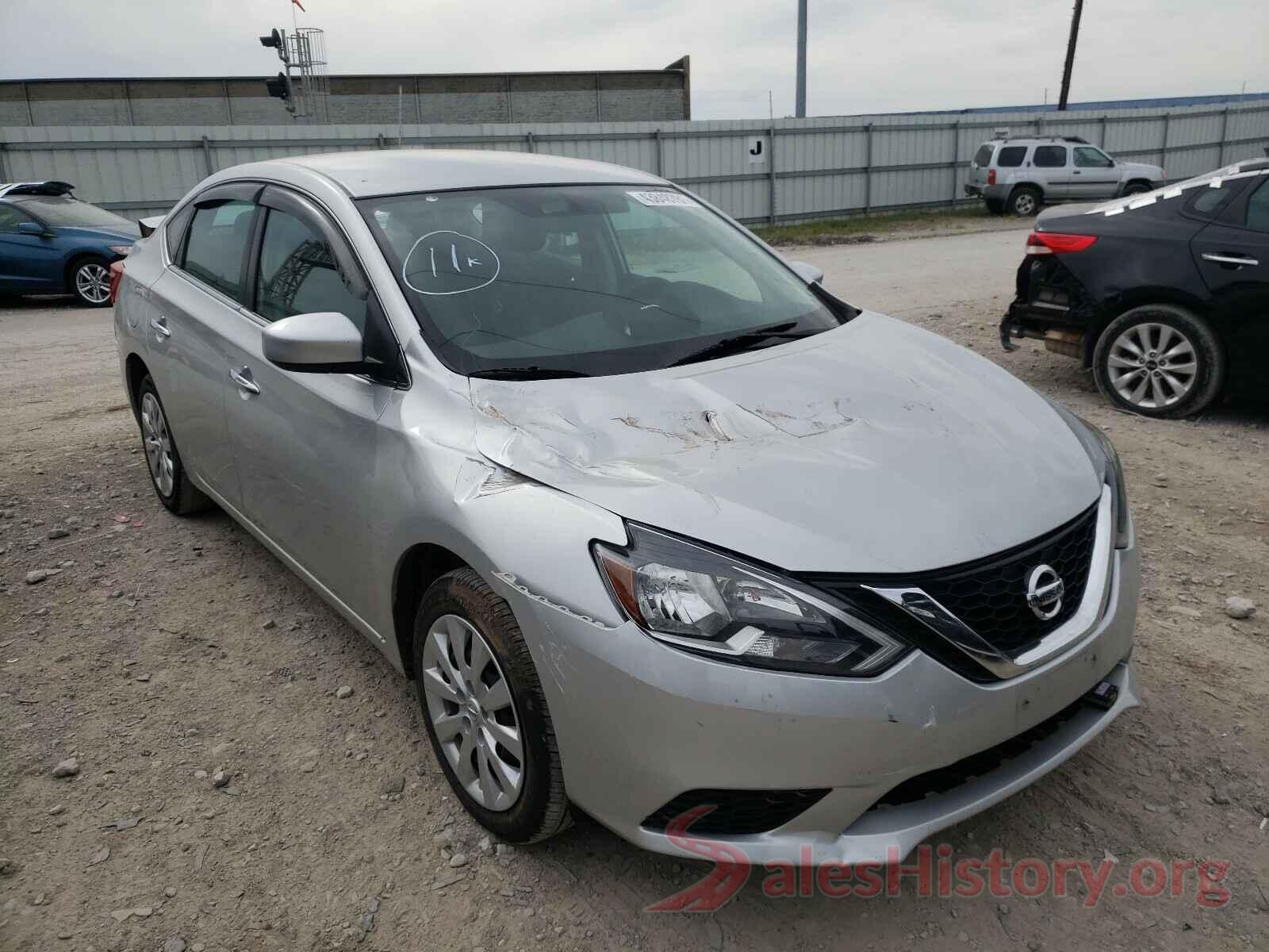 3N1AB7AP5KY321420 2019 NISSAN SENTRA