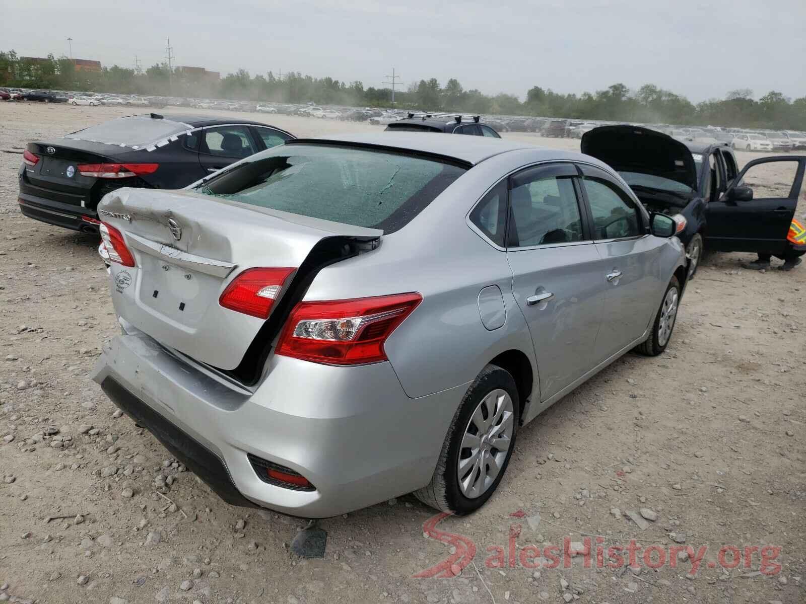 3N1AB7AP5KY321420 2019 NISSAN SENTRA