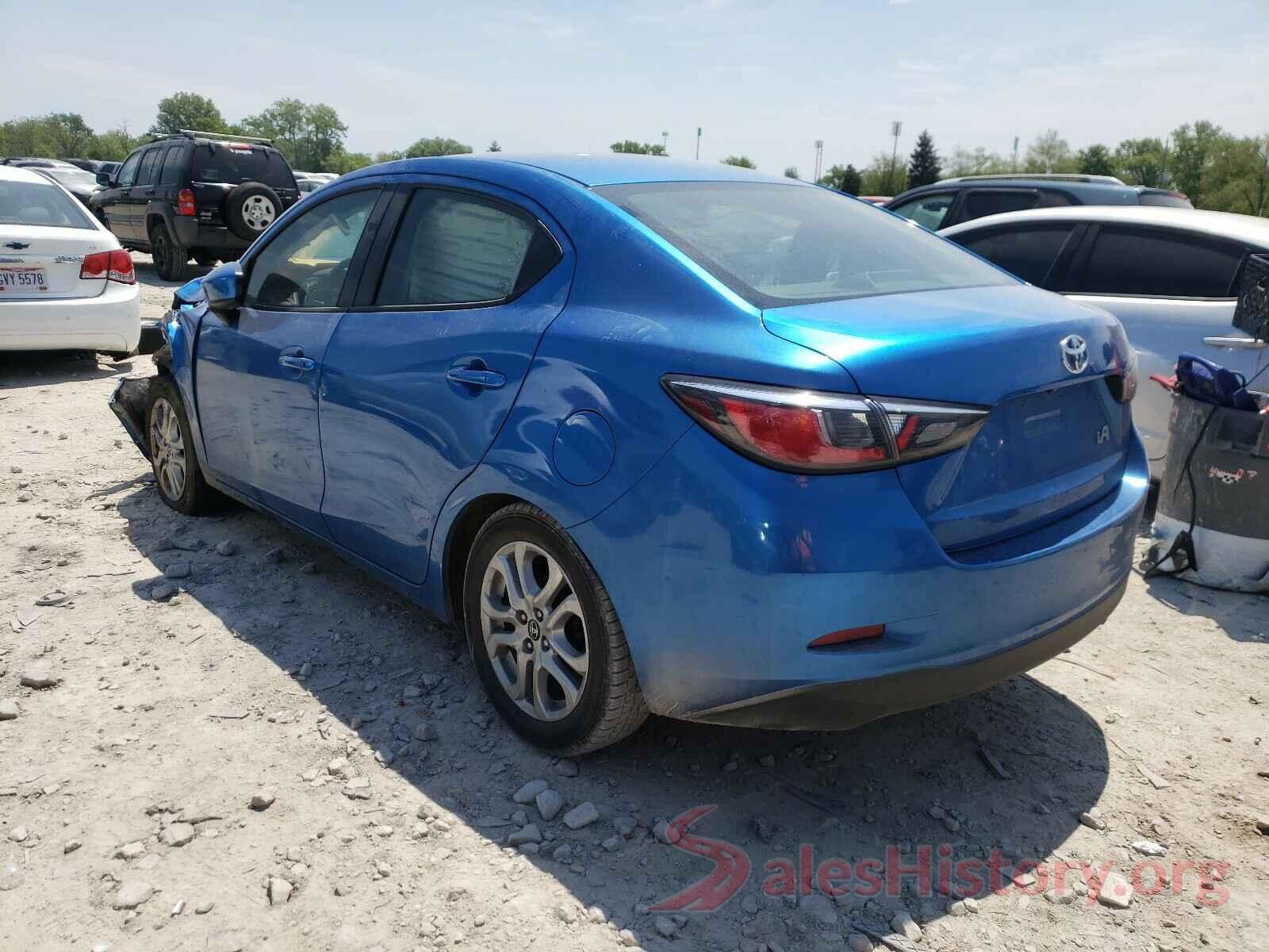 3MYDLBYV9HY185737 2017 TOYOTA YARIS