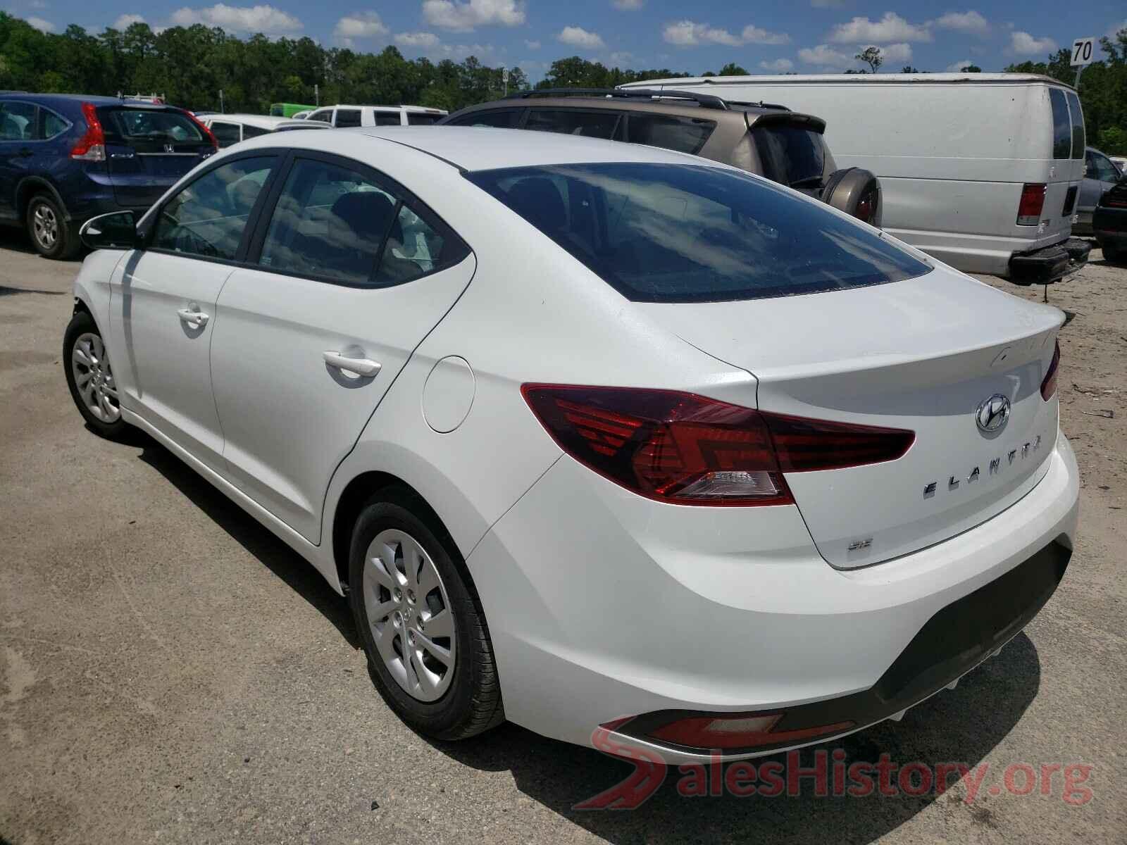 5NPD74LF7LH596736 2020 HYUNDAI ELANTRA