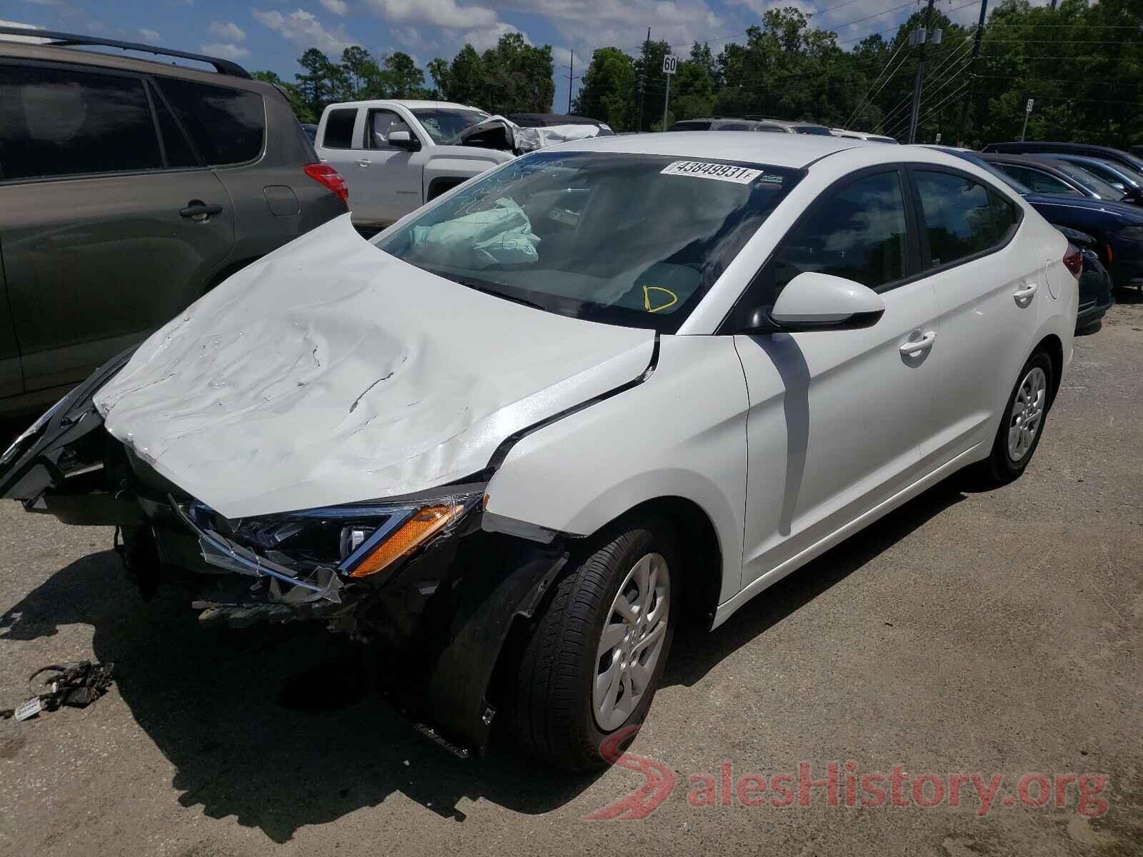 5NPD74LF7LH596736 2020 HYUNDAI ELANTRA