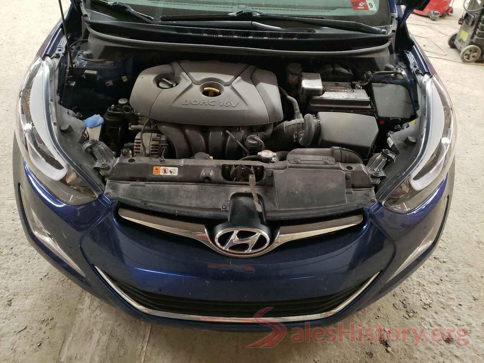 5NPDH4AE3GH672577 2016 HYUNDAI ELANTRA