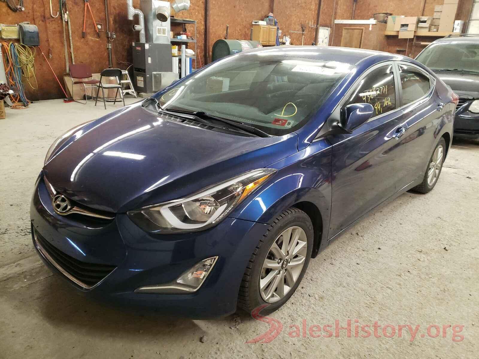 5NPDH4AE3GH672577 2016 HYUNDAI ELANTRA