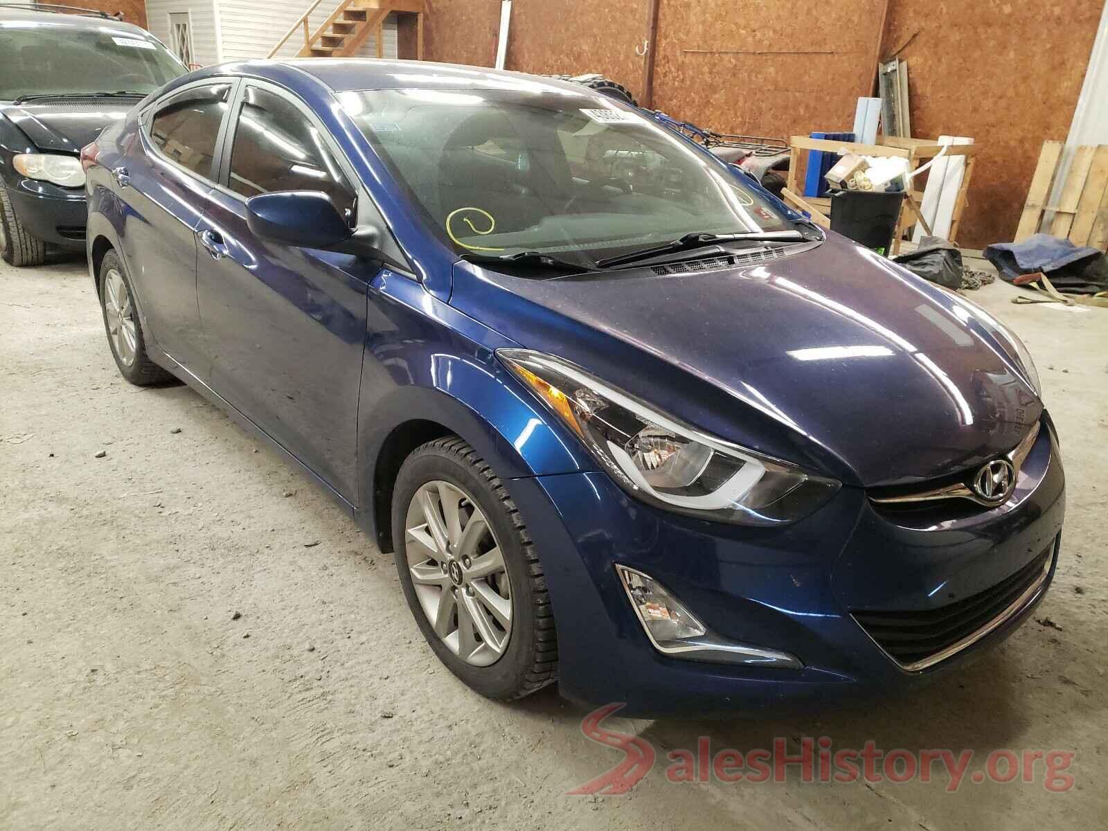 5NPDH4AE3GH672577 2016 HYUNDAI ELANTRA