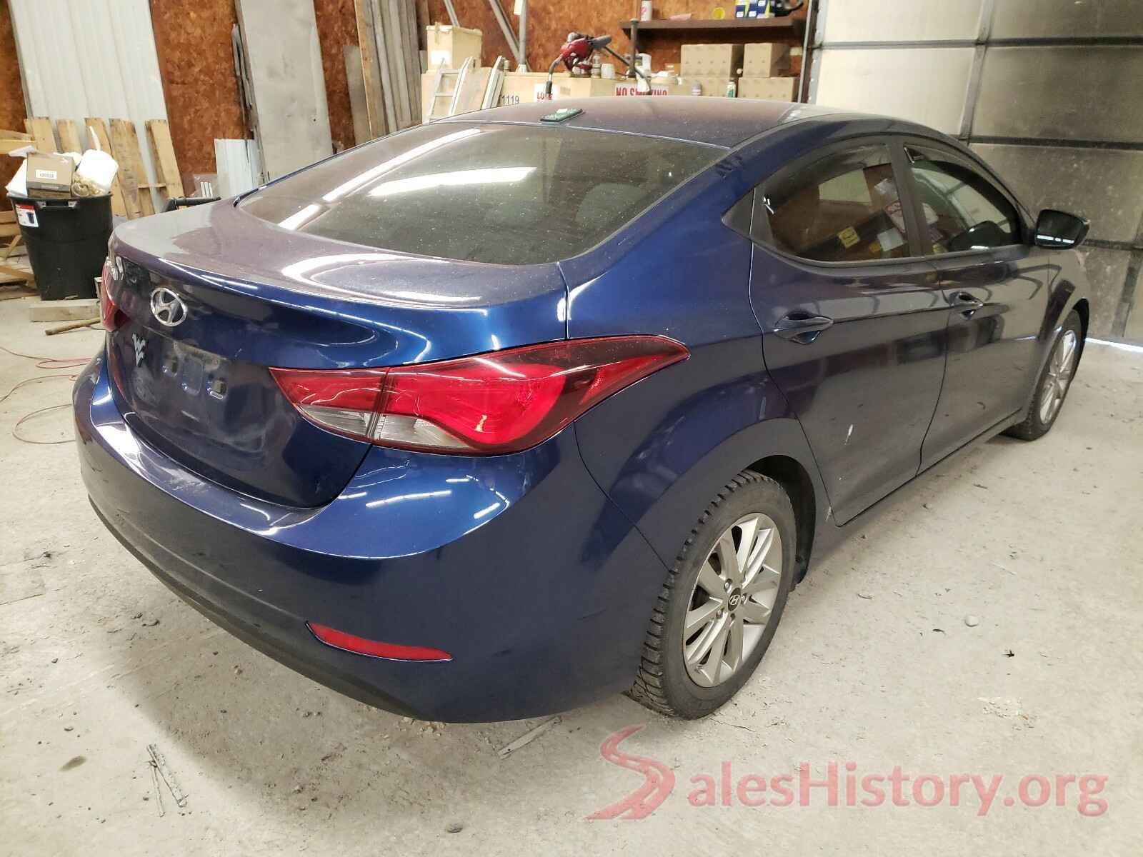 5NPDH4AE3GH672577 2016 HYUNDAI ELANTRA