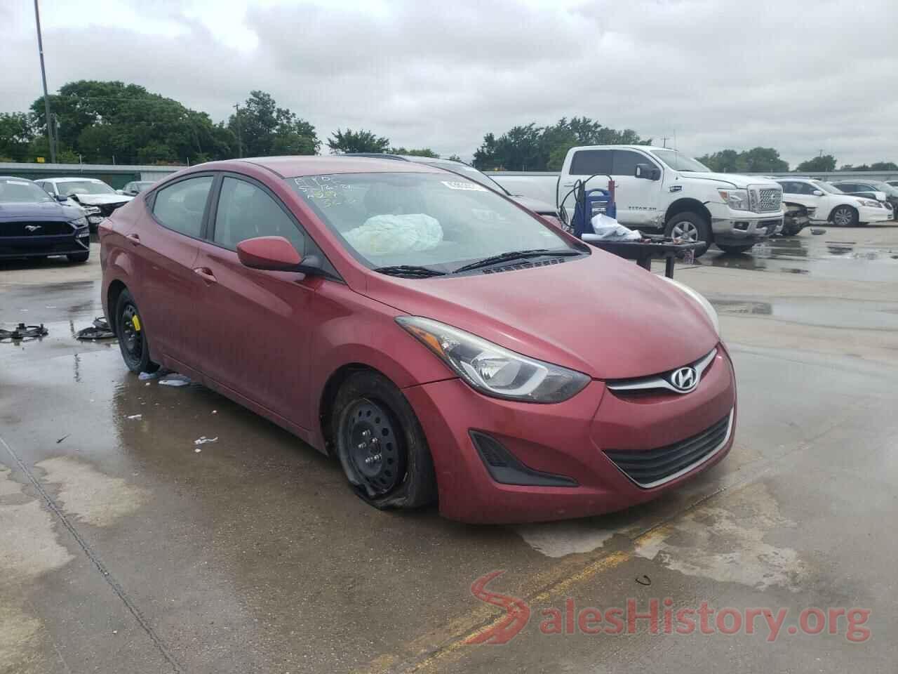 5NPDH4AE8GH676026 2016 HYUNDAI ELANTRA