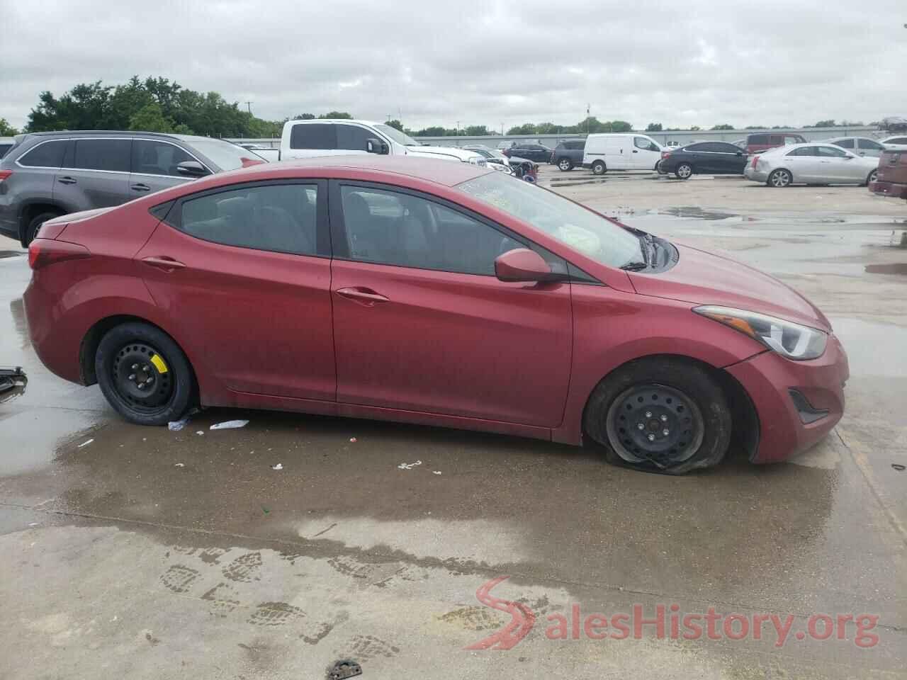 5NPDH4AE8GH676026 2016 HYUNDAI ELANTRA