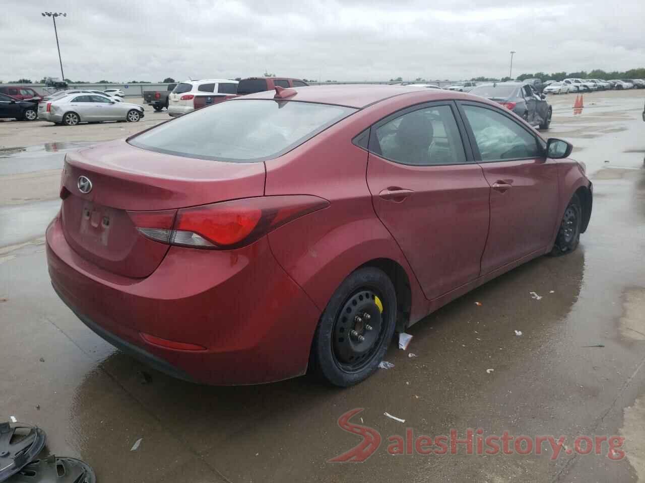 5NPDH4AE8GH676026 2016 HYUNDAI ELANTRA