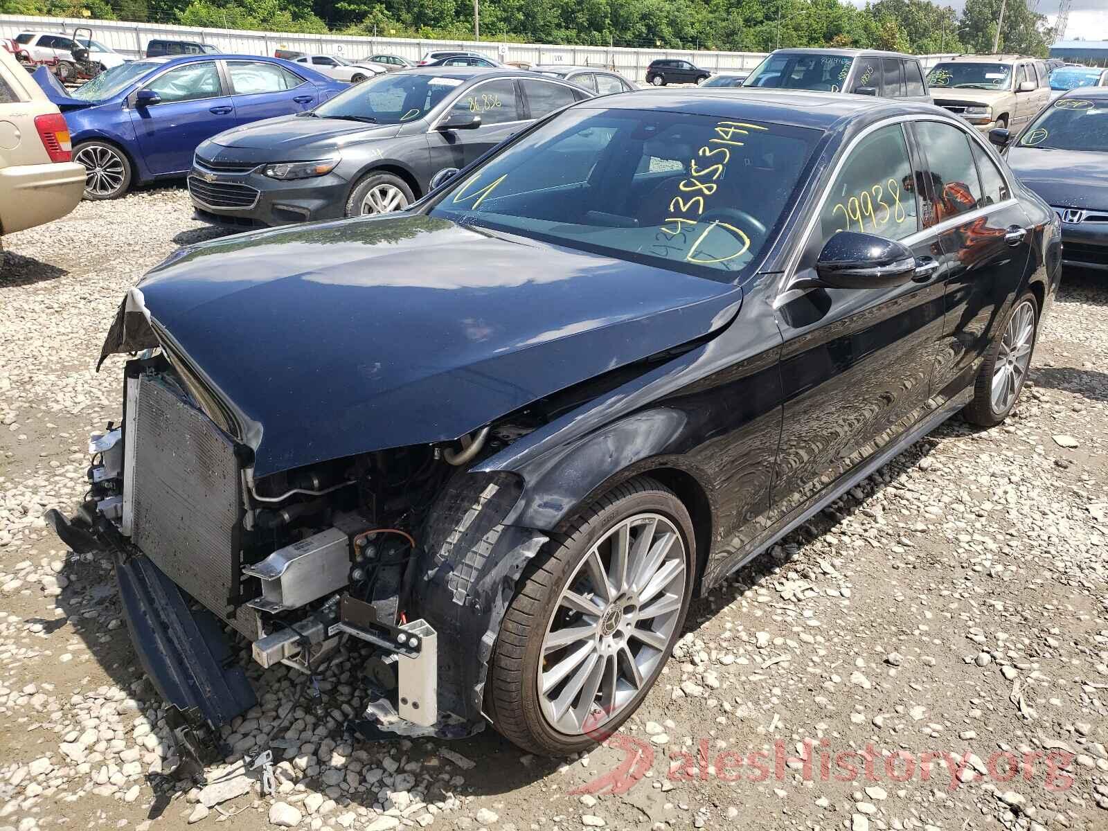 55SWF4JB8JU275584 2018 MERCEDES-BENZ C CLASS