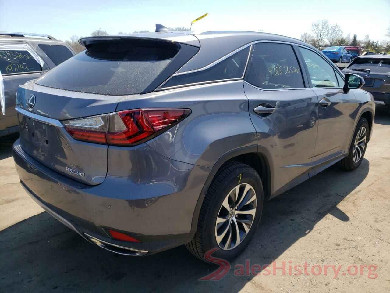 2T2HZMDA8MC270118 2021 LEXUS RX350