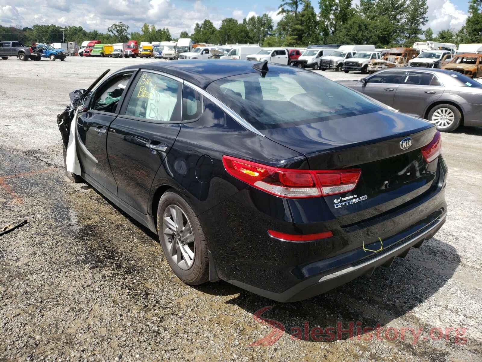 5XXGT4L34LG445105 2020 KIA OPTIMA