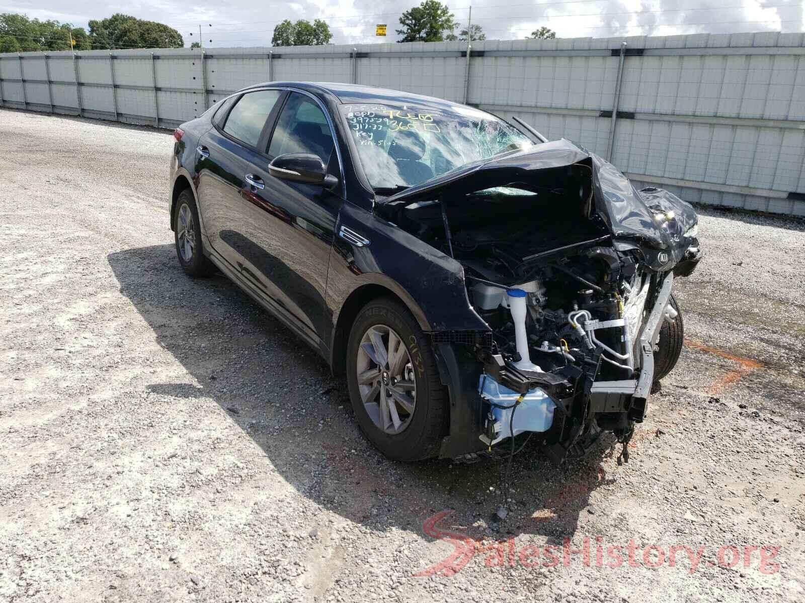 5XXGT4L34LG445105 2020 KIA OPTIMA