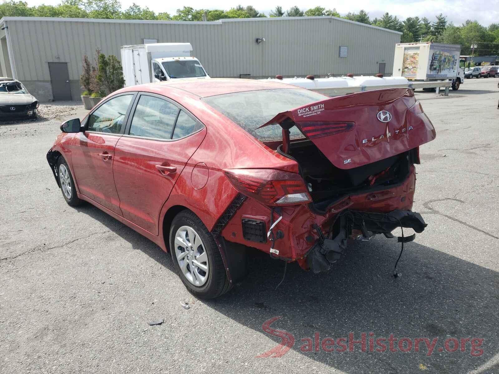 KMHD74LF0KU805220 2019 HYUNDAI ELANTRA