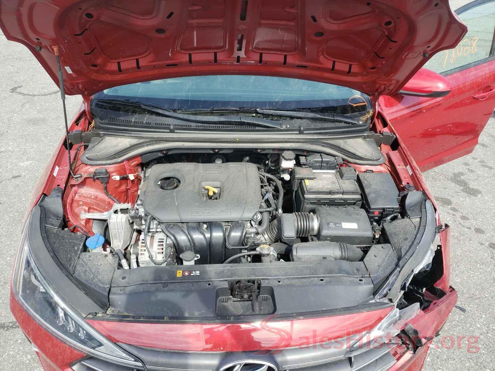 KMHD74LF0KU805220 2019 HYUNDAI ELANTRA