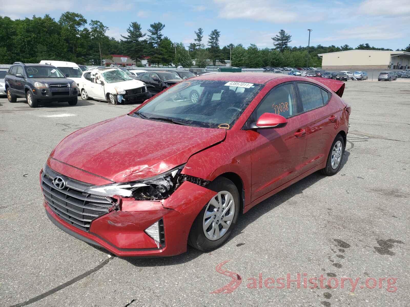 KMHD74LF0KU805220 2019 HYUNDAI ELANTRA