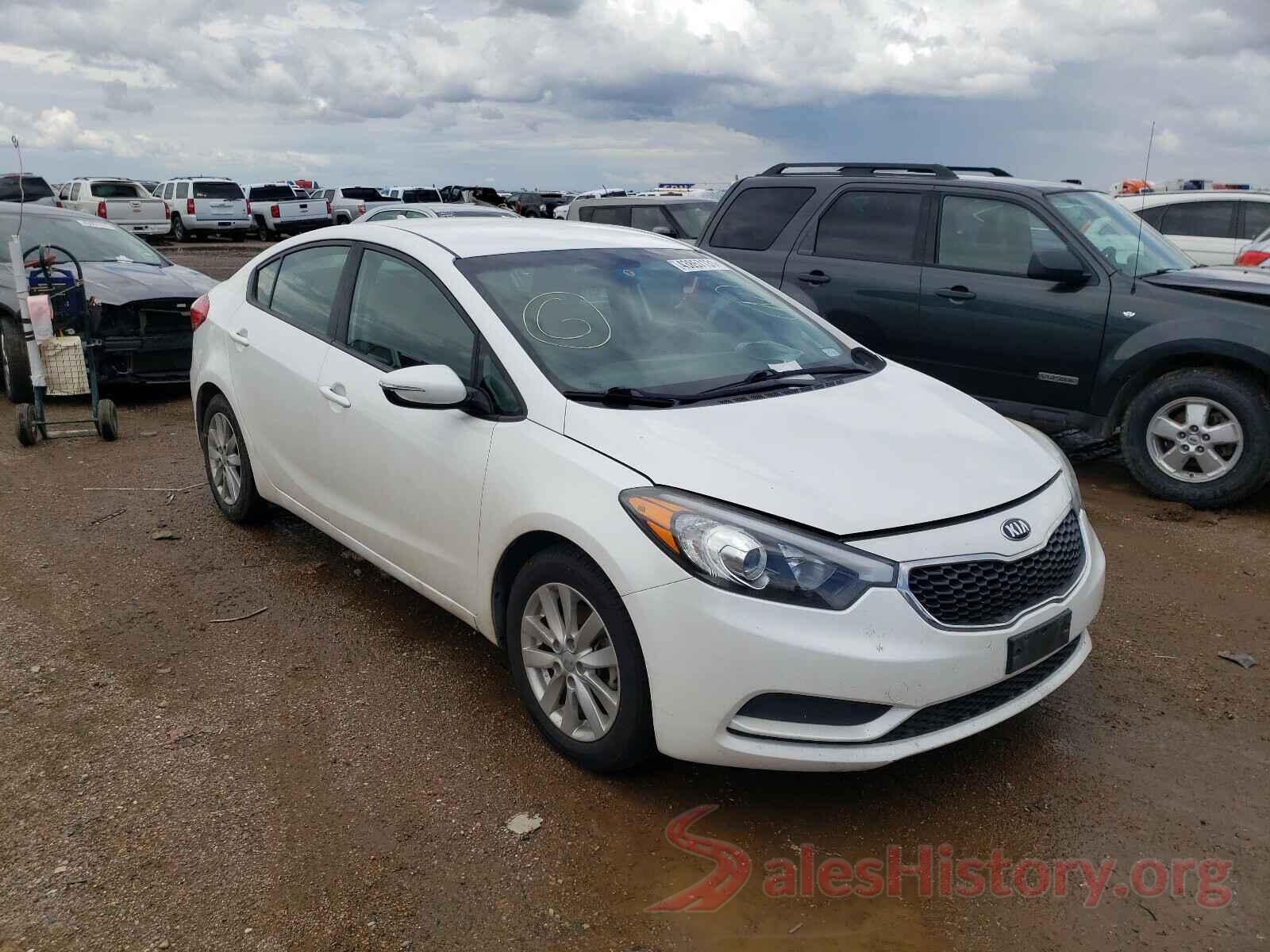 KNAFX4A63G5608797 2016 KIA FORTE