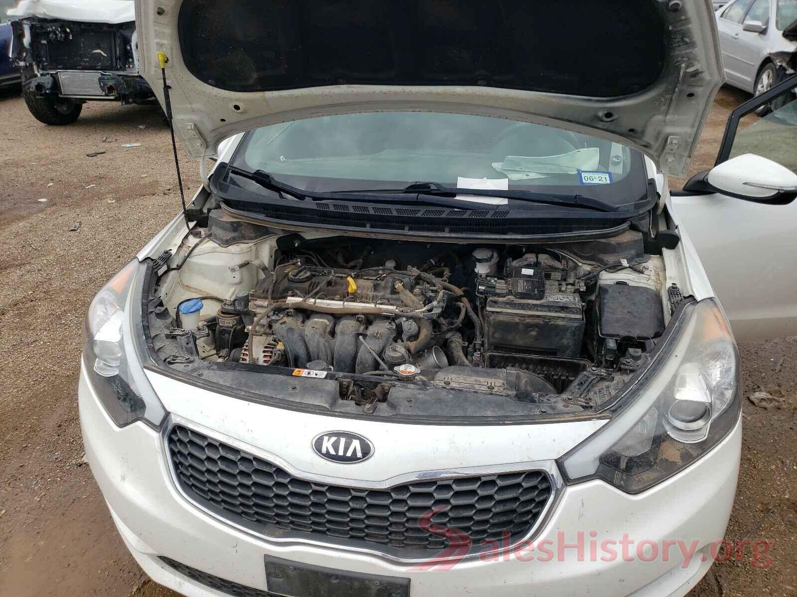 KNAFX4A63G5608797 2016 KIA FORTE