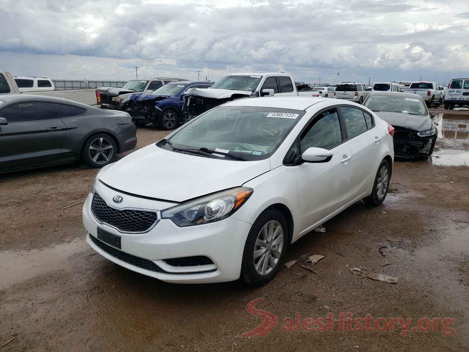 KNAFX4A63G5608797 2016 KIA FORTE