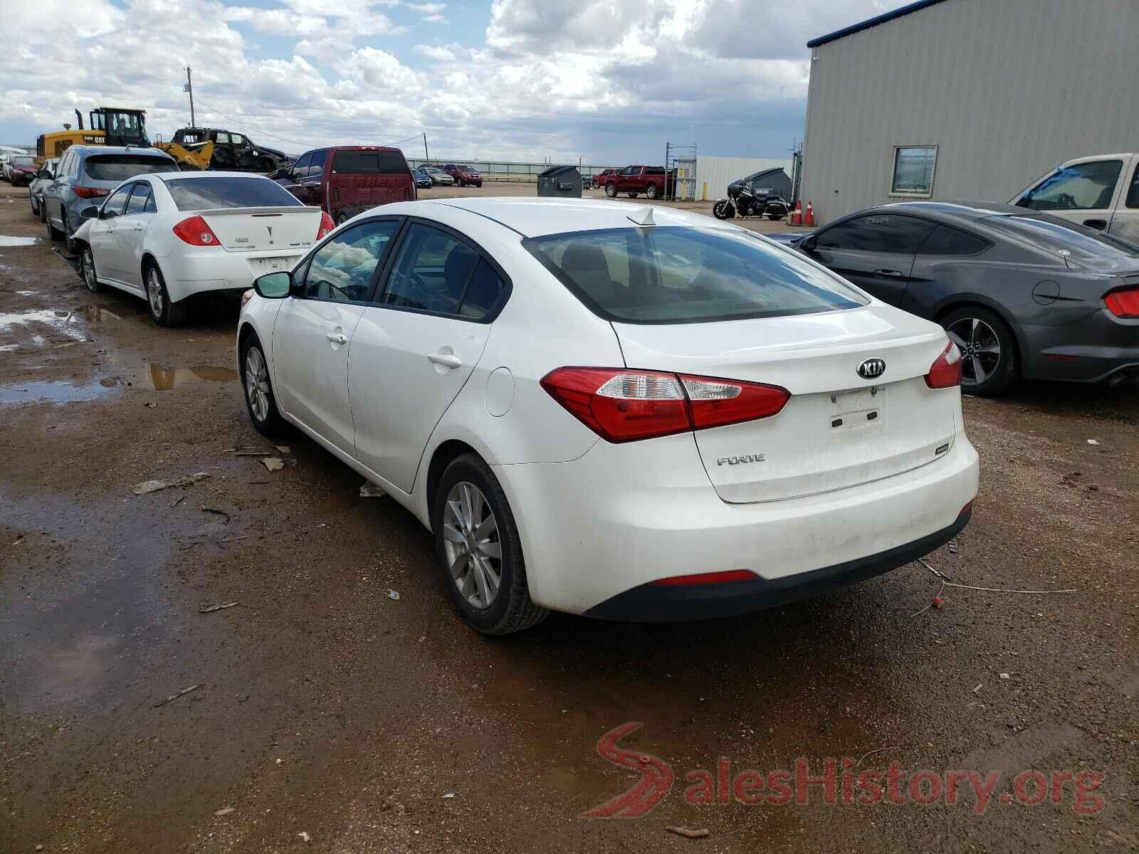 KNAFX4A63G5608797 2016 KIA FORTE