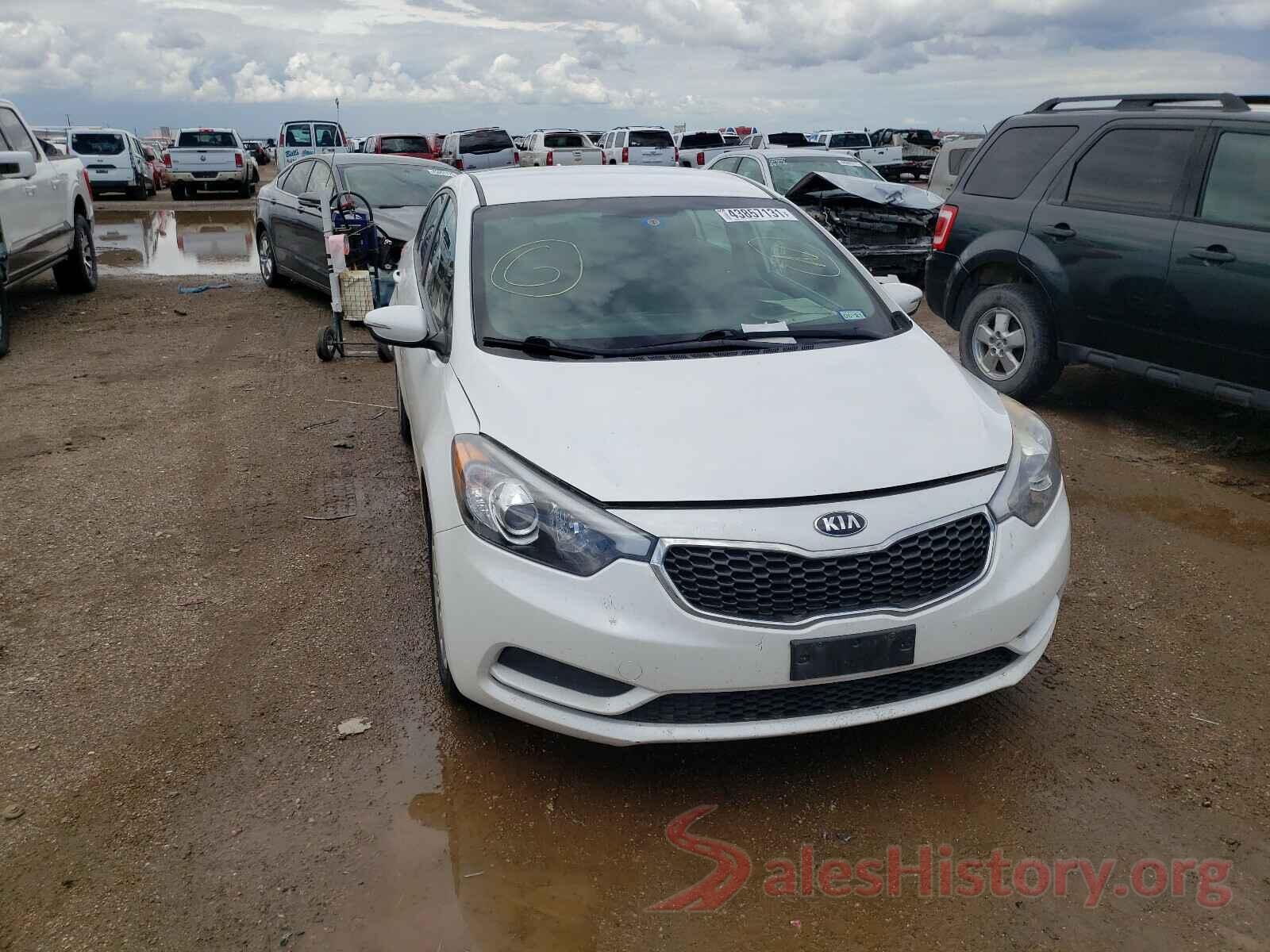 KNAFX4A63G5608797 2016 KIA FORTE