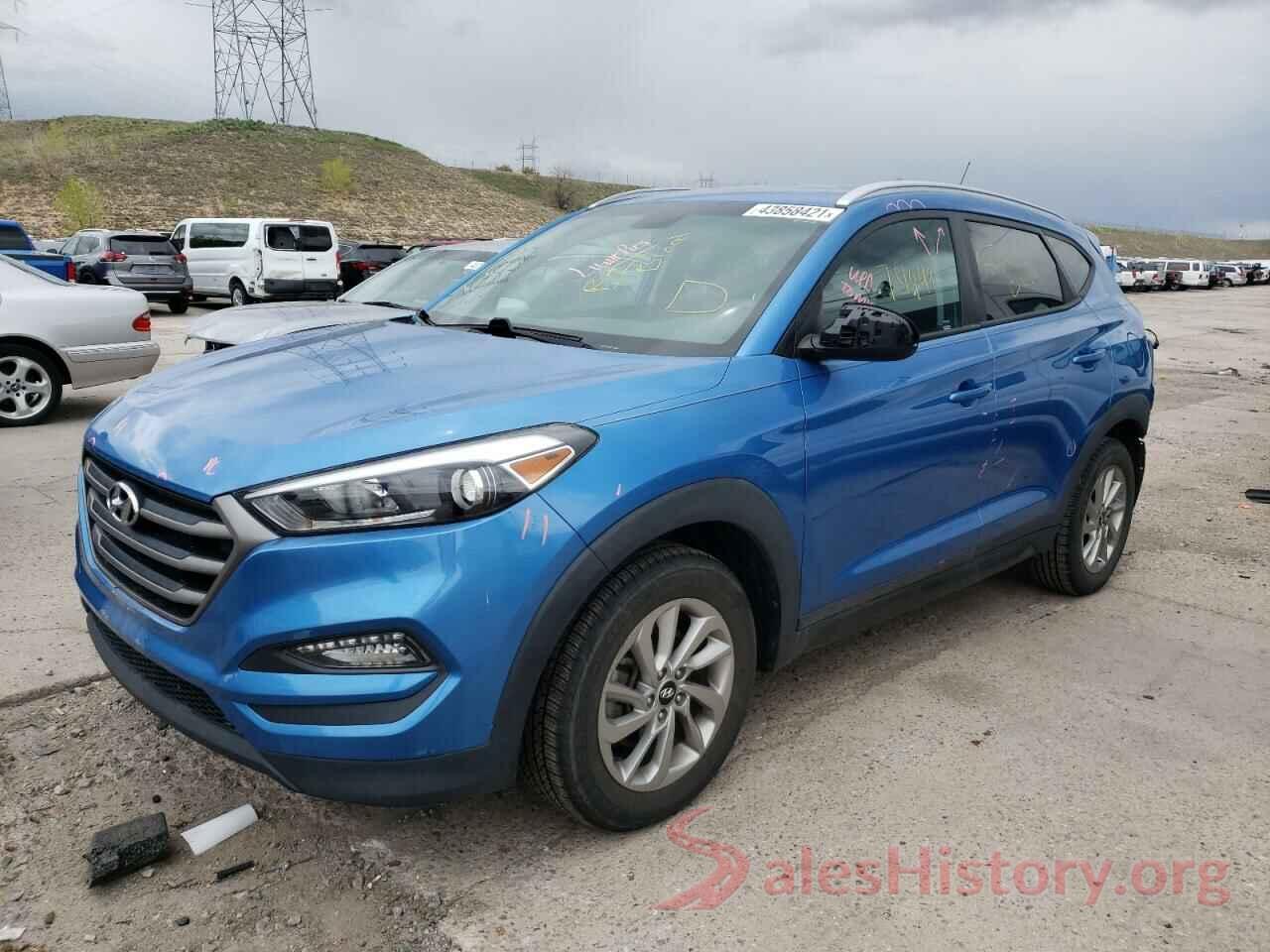 KM8J3CA46GU092566 2016 HYUNDAI TUCSON