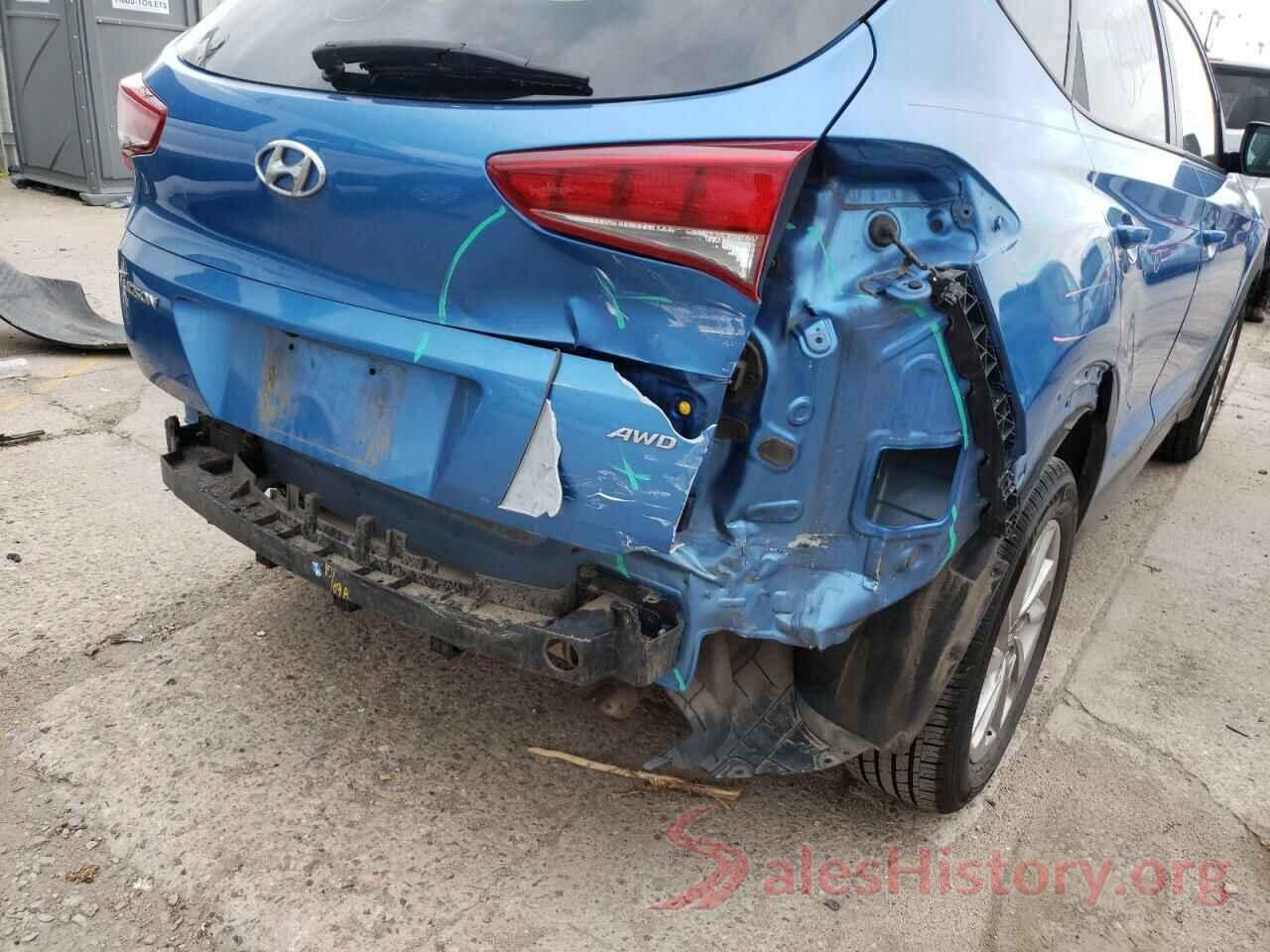 KM8J3CA46GU092566 2016 HYUNDAI TUCSON