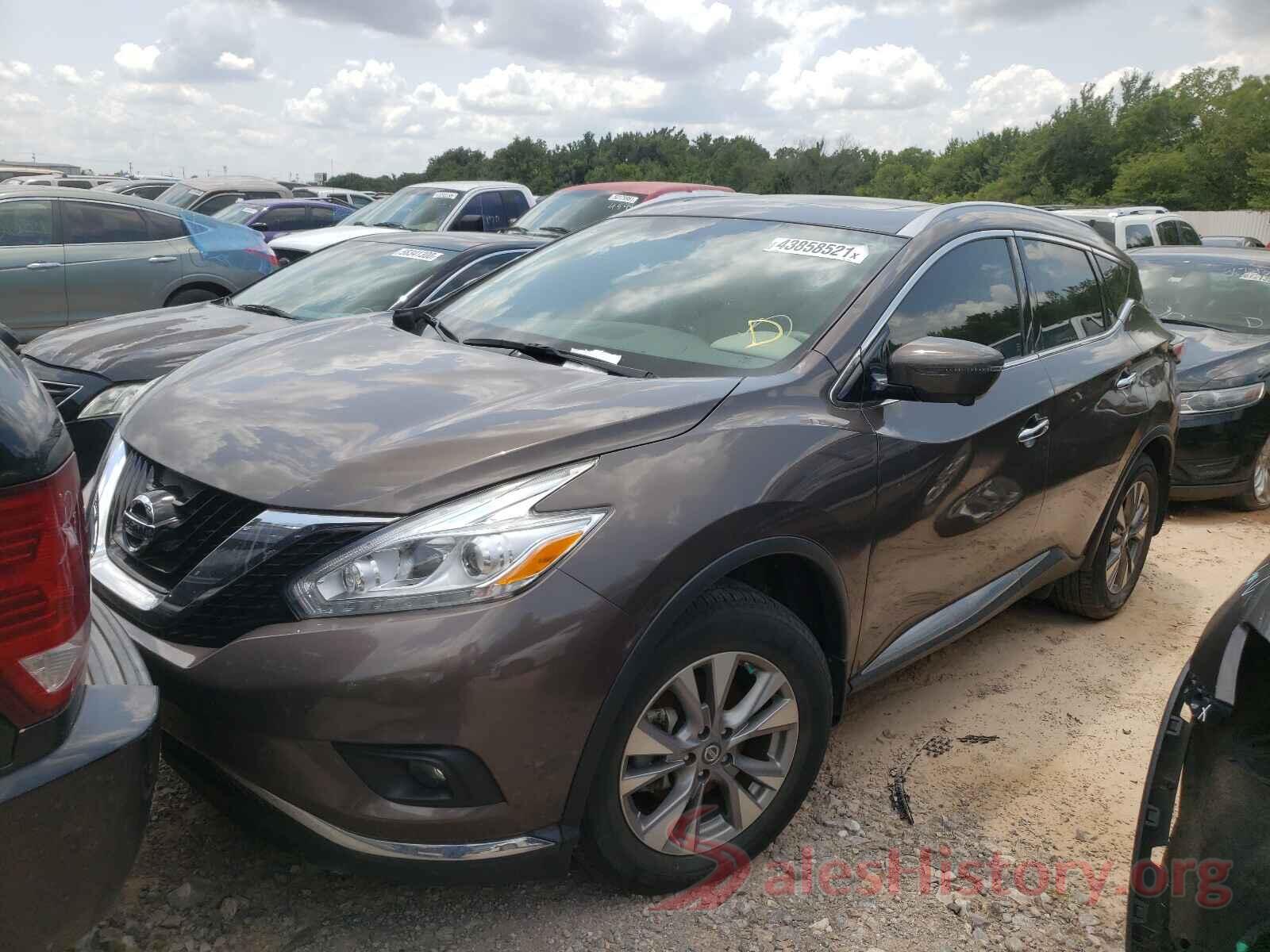 5N1AZ2MG2HN123323 2017 NISSAN MURANO