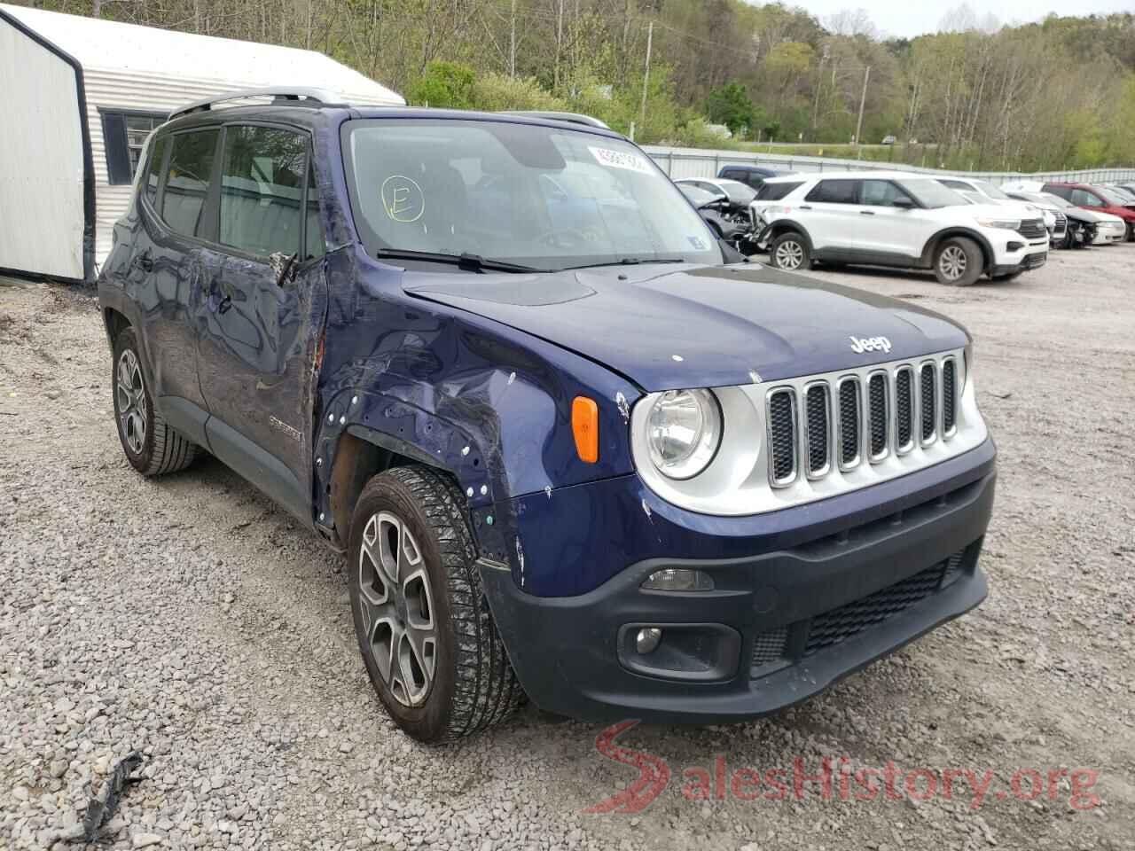 ZACCJBDT1GPD40076 2016 JEEP RENEGADE