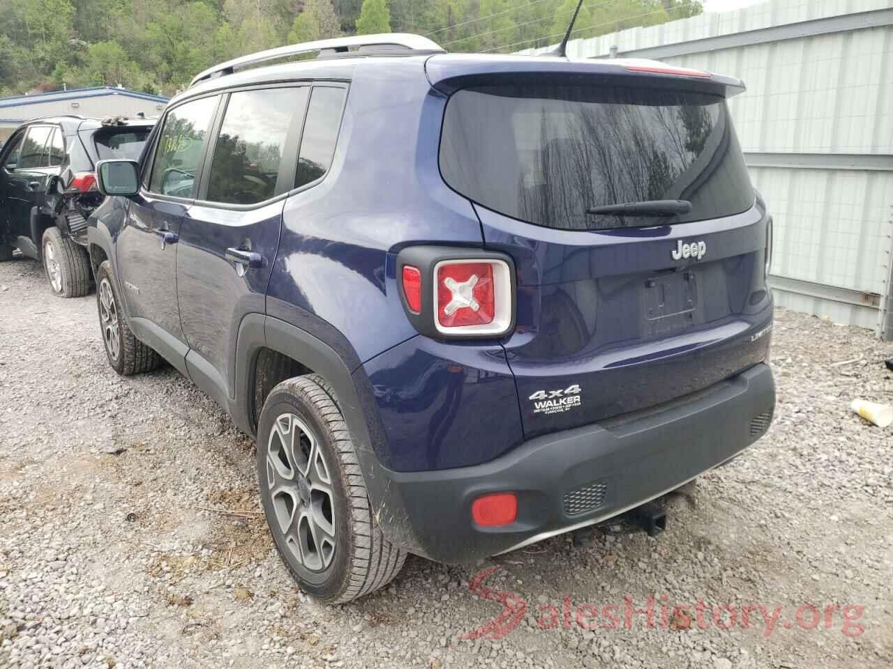 ZACCJBDT1GPD40076 2016 JEEP RENEGADE