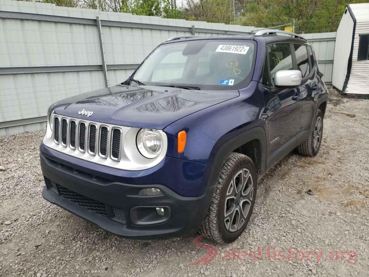 ZACCJBDT1GPD40076 2016 JEEP RENEGADE