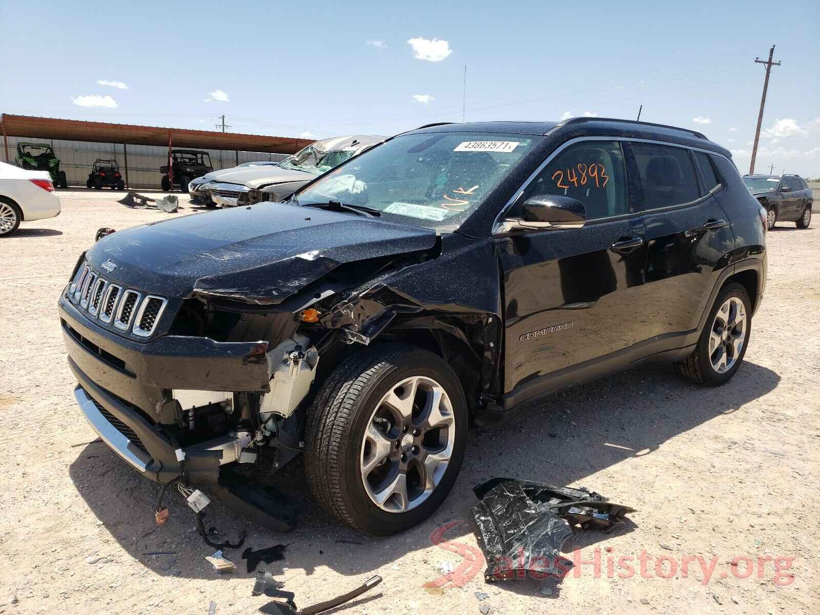 3C4NJCCB6JT211483 2018 JEEP COMPASS