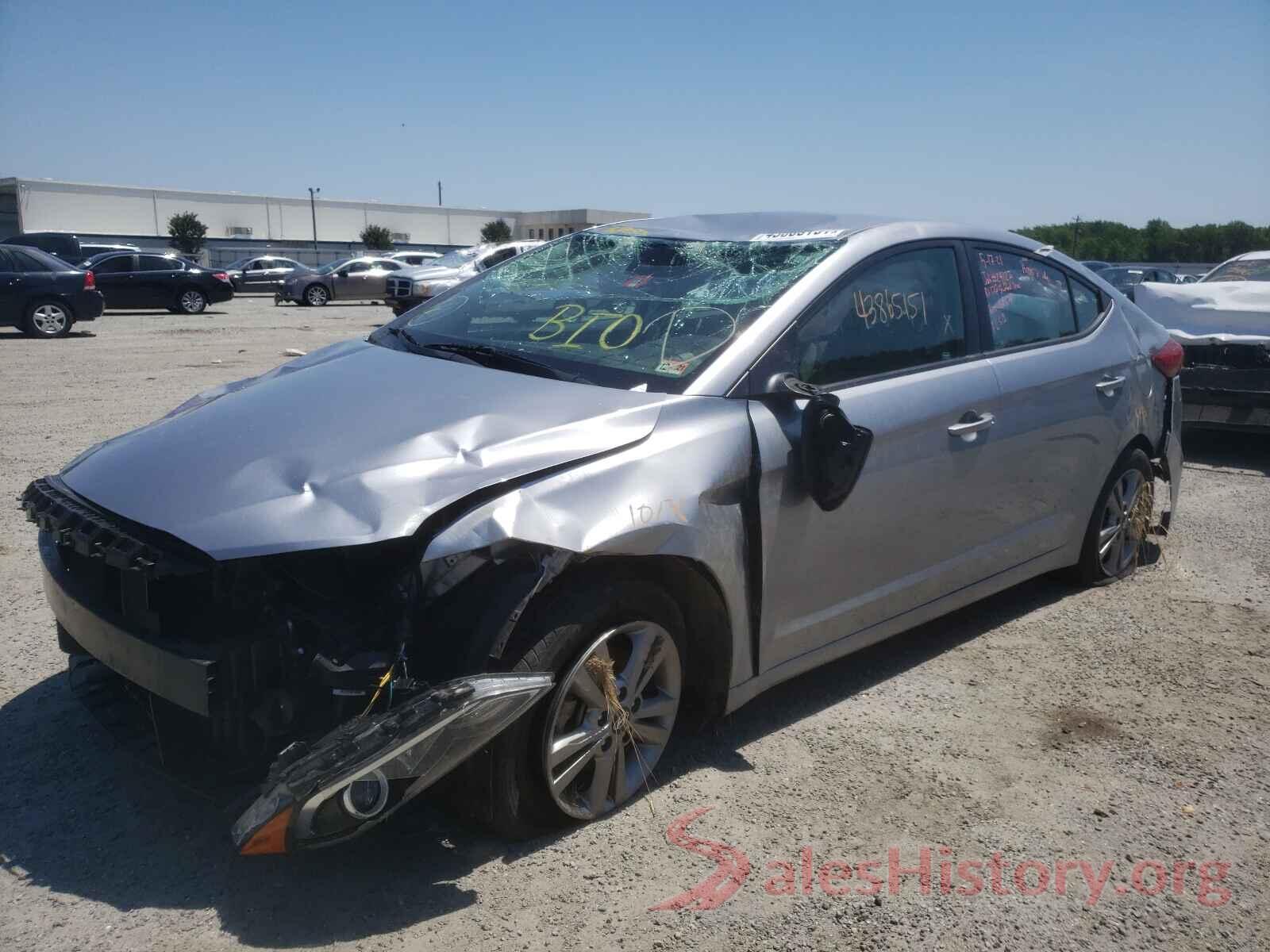 5NPD84LFXHH168678 2017 HYUNDAI ELANTRA