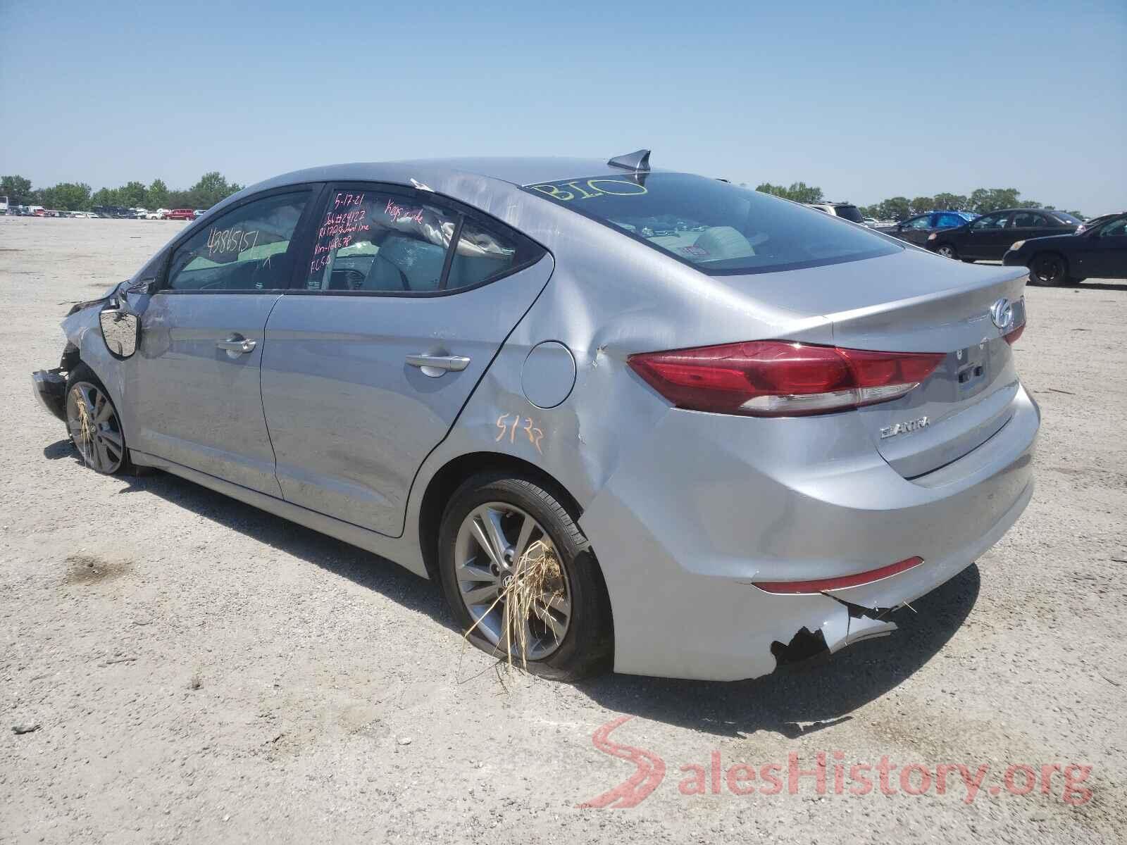 5NPD84LFXHH168678 2017 HYUNDAI ELANTRA