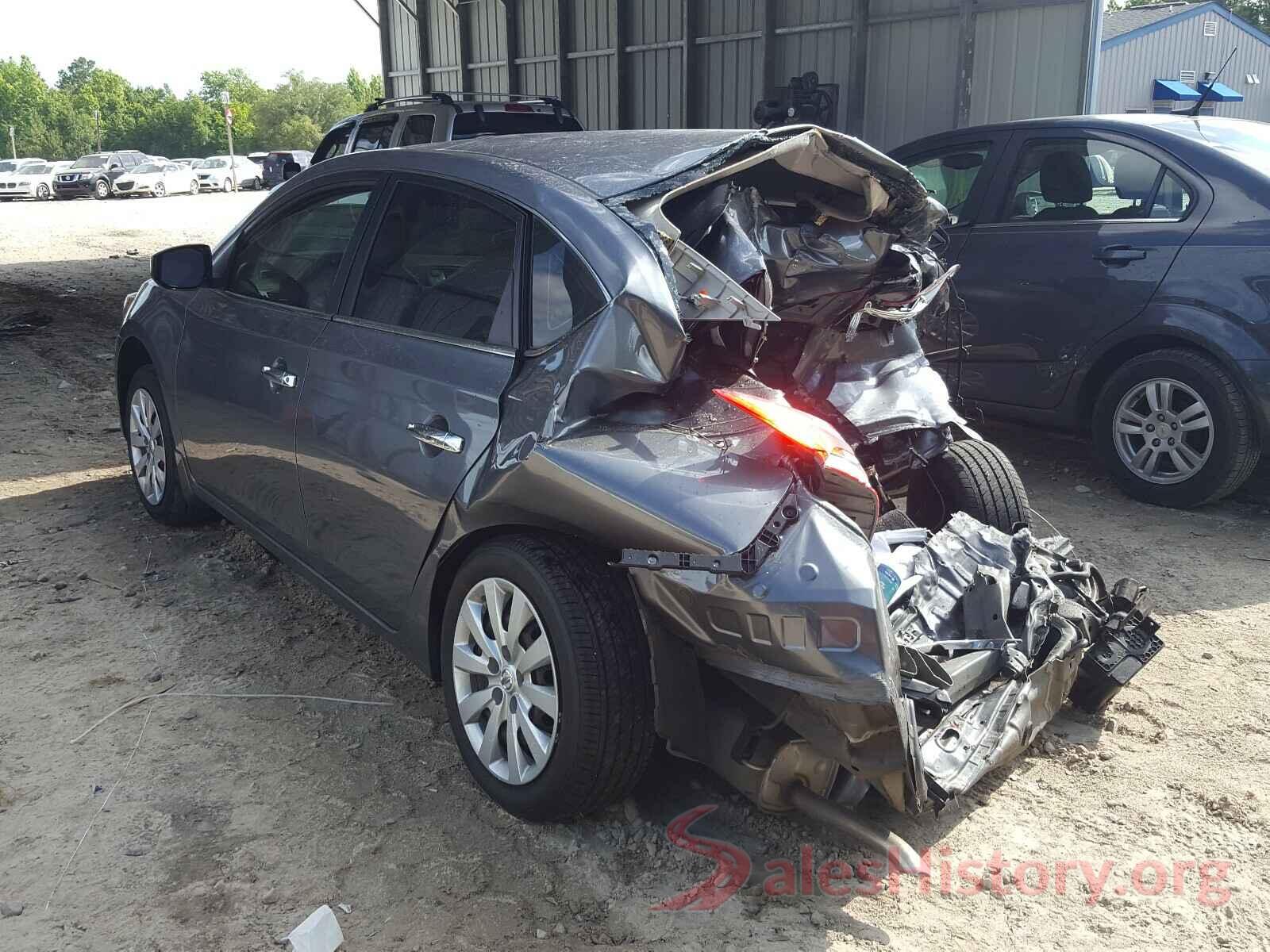 3N1AB7AP3KY438672 2019 NISSAN SENTRA