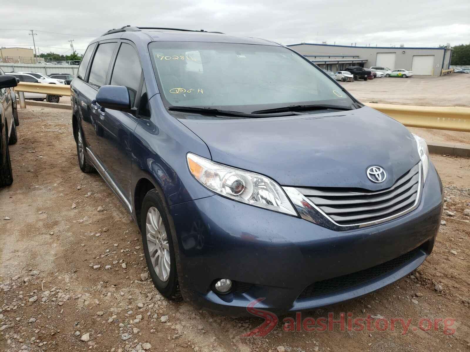 5TDYK3DC2GS702816 2016 TOYOTA SIENNA