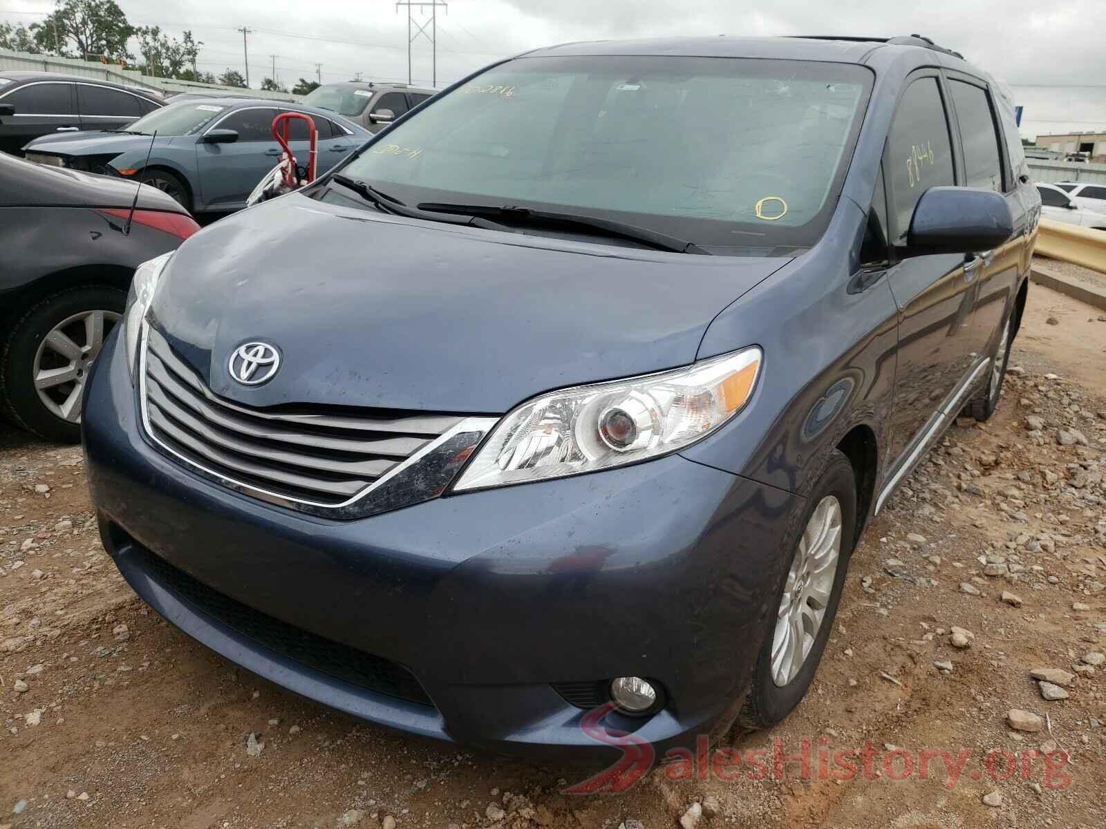 5TDYK3DC2GS702816 2016 TOYOTA SIENNA