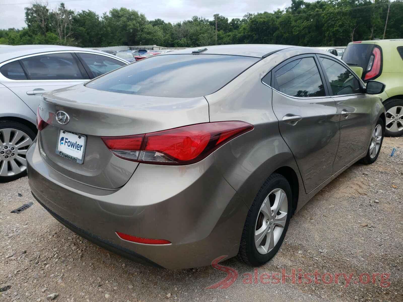 5NPDH4AEXGH763197 2016 HYUNDAI ELANTRA