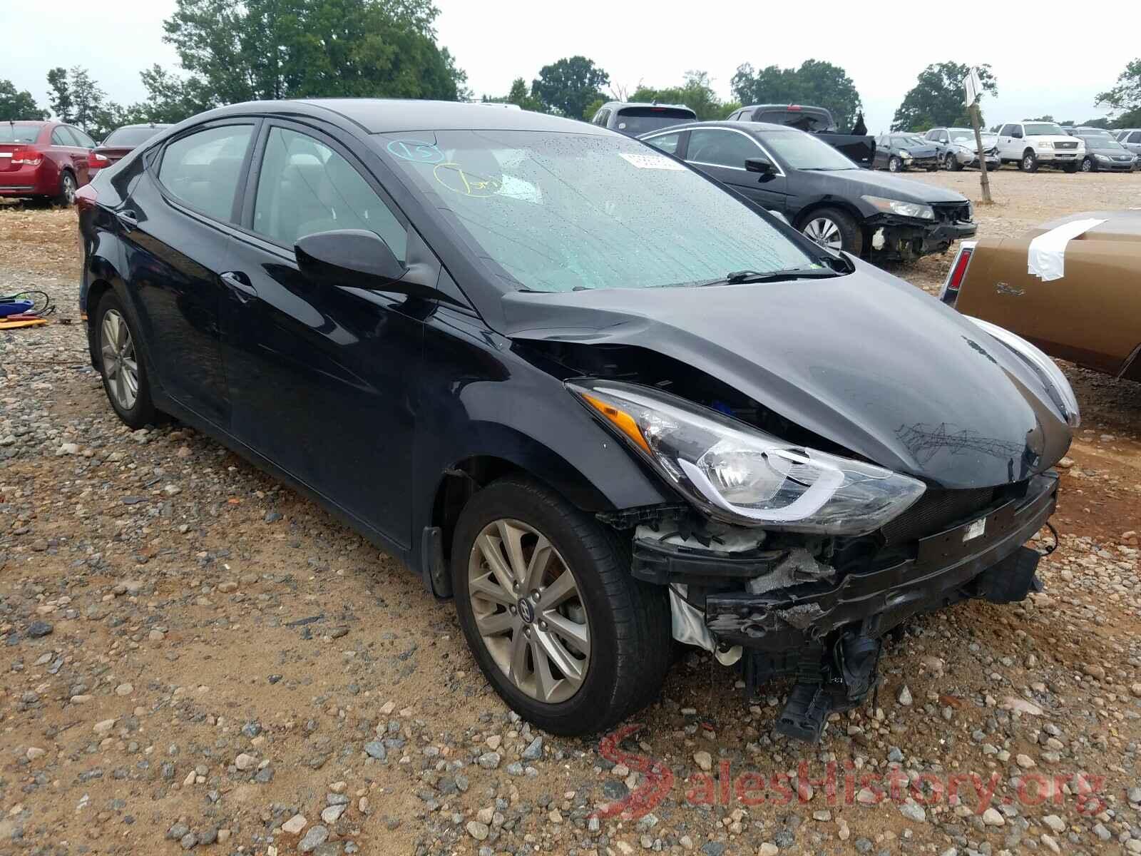 KMHDH4AE7FU301034 2015 HYUNDAI ELANTRA