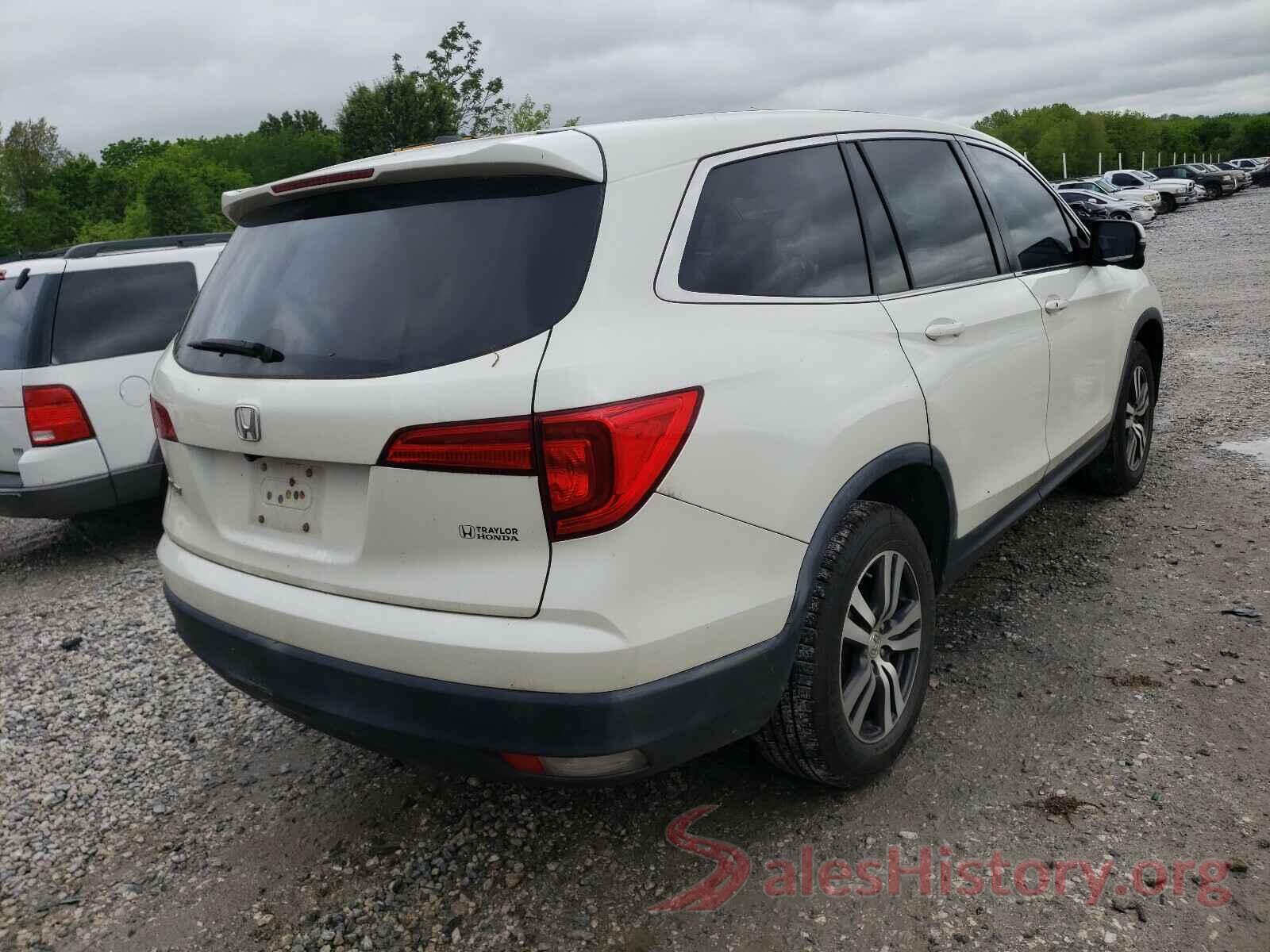 5FNYF5H56GB007593 2016 HONDA PILOT