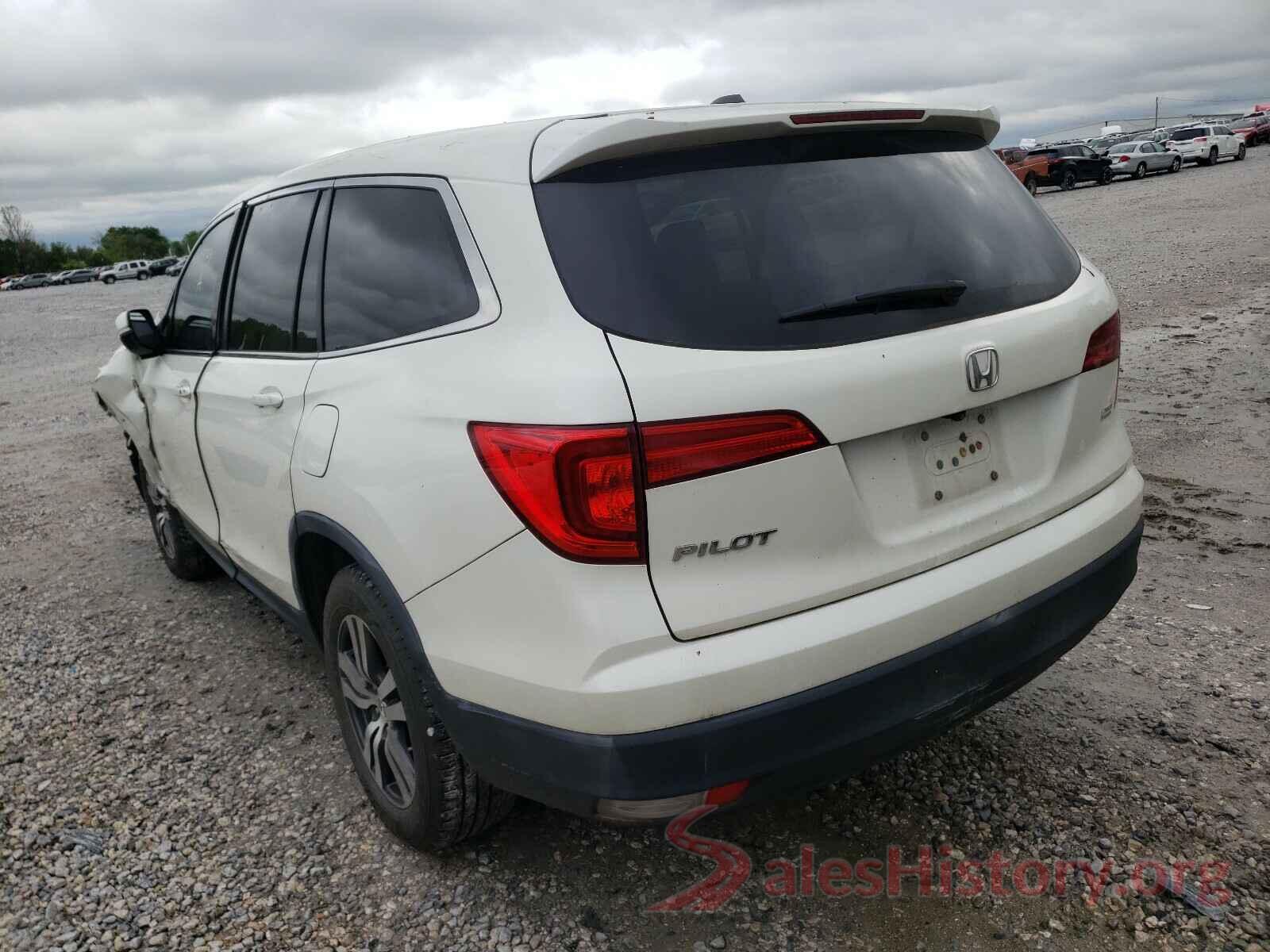 5FNYF5H56GB007593 2016 HONDA PILOT