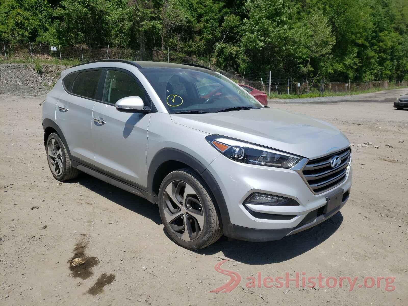 KM8J3CA26GU255232 2016 HYUNDAI TUCSON