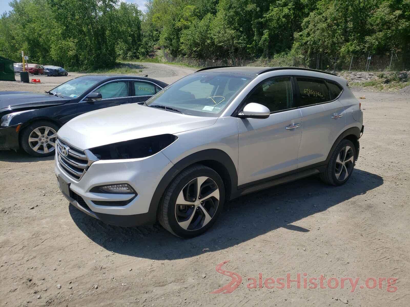 KM8J3CA26GU255232 2016 HYUNDAI TUCSON