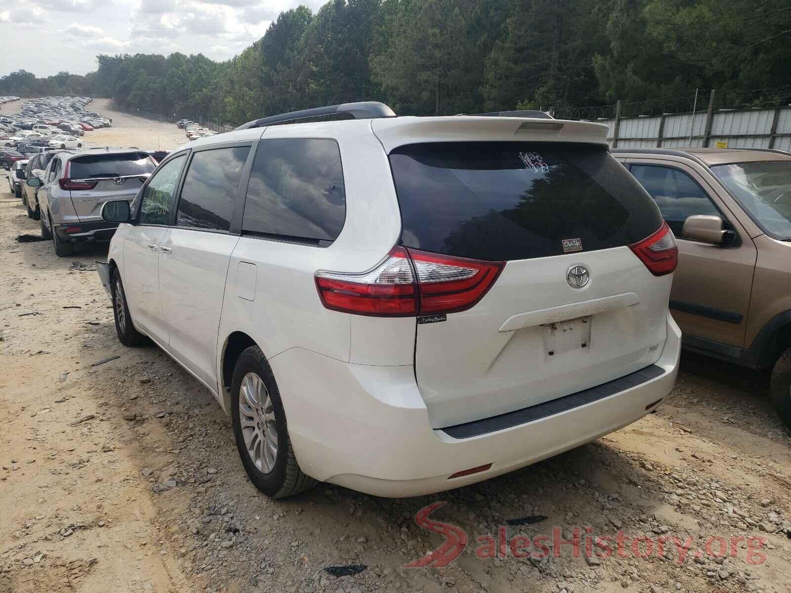 5TDYZ3DC3HS854276 2017 TOYOTA SIENNA