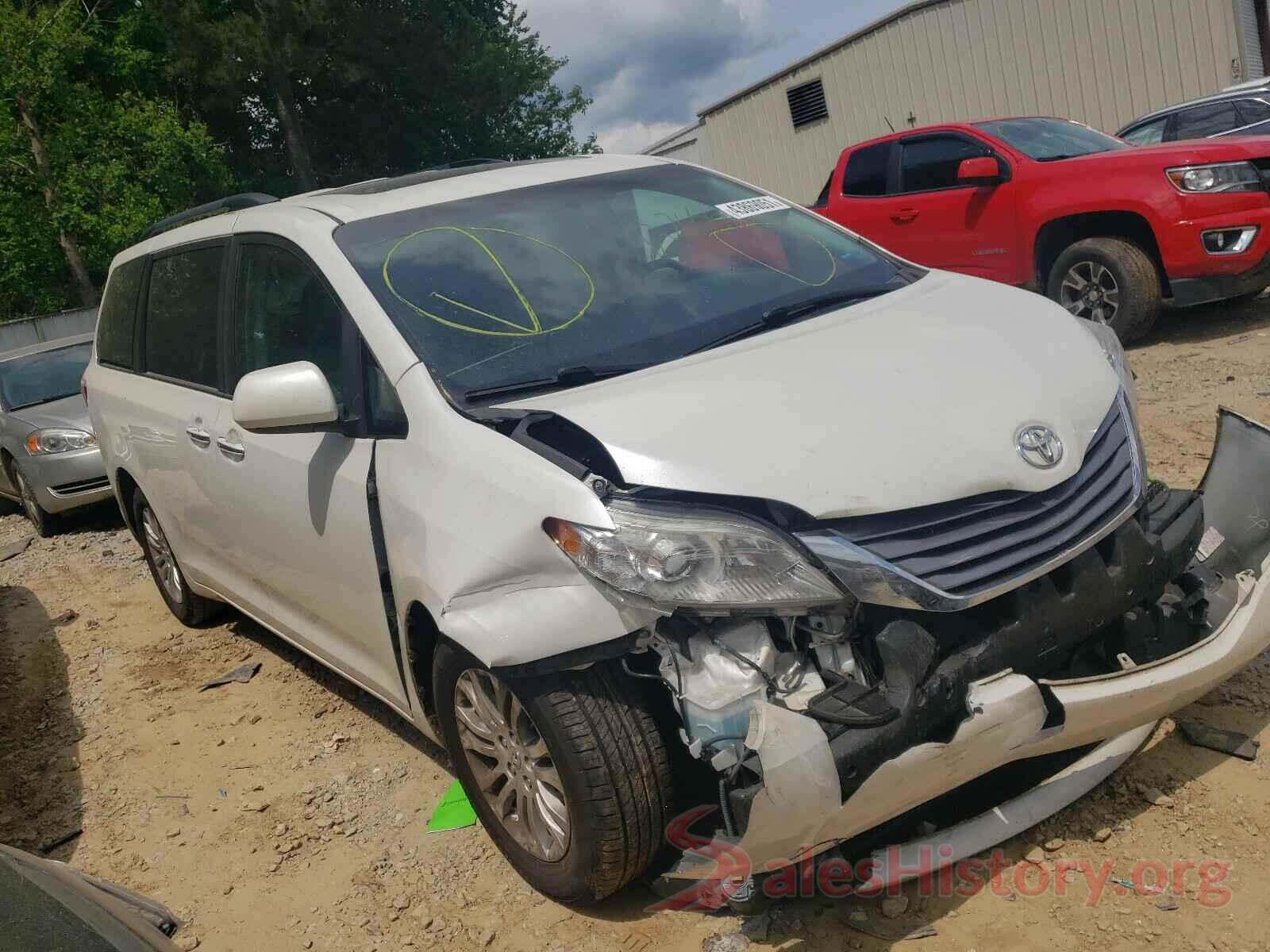 5TDYZ3DC3HS854276 2017 TOYOTA SIENNA